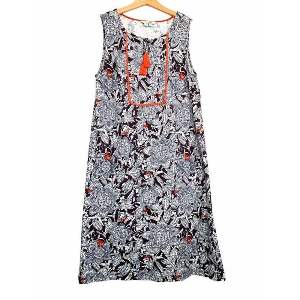 Boden Womens Lana Shift Floral Dress 6